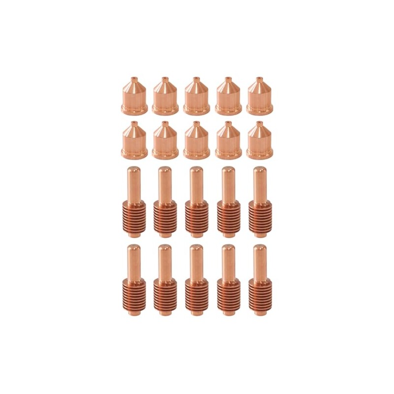 Mauto 10Pcs 120926 Electrode & 10Pcs 120931 Nozzle Tip for