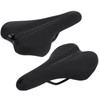 Bike Seat Thicken High Elastic Sponge Comfortable Waterproof Black Bicycle