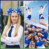Shappy 24 Pcs 2 Color Mini Pom Poms Hair Ropes