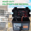 Ambuker 12-24V Multi-Purpose Battery Box Heavy Duty Outdoor Power System
