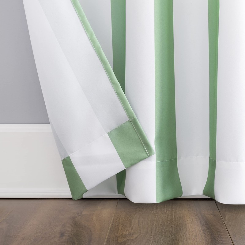 Sun Zero Valencia 2-Pack Cabana Stripe Indoor/Outdoor UV Protectant Energy