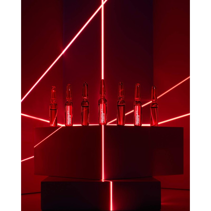 L'OREAL Revitalift Laser X3 7 Day Treatment in Ampoules Exfoliating