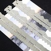 UPTTHOW Stainless Steel Metal Paper Tearing Ruler Craft Ruler for