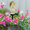 LAIAMER Solar Garden Angel Lights, Waterproof Outdoor Garden Angels Statue