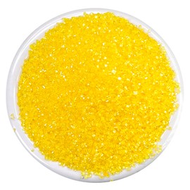 Ultimate Baker - Sanding Sugar, Yellow - Vibrant, Naturally Colored Baking & Decorating Sugar, Perfect for Sprinkling on Cakes, Desserts & Ice Cream, Medium Crystal - 80oz