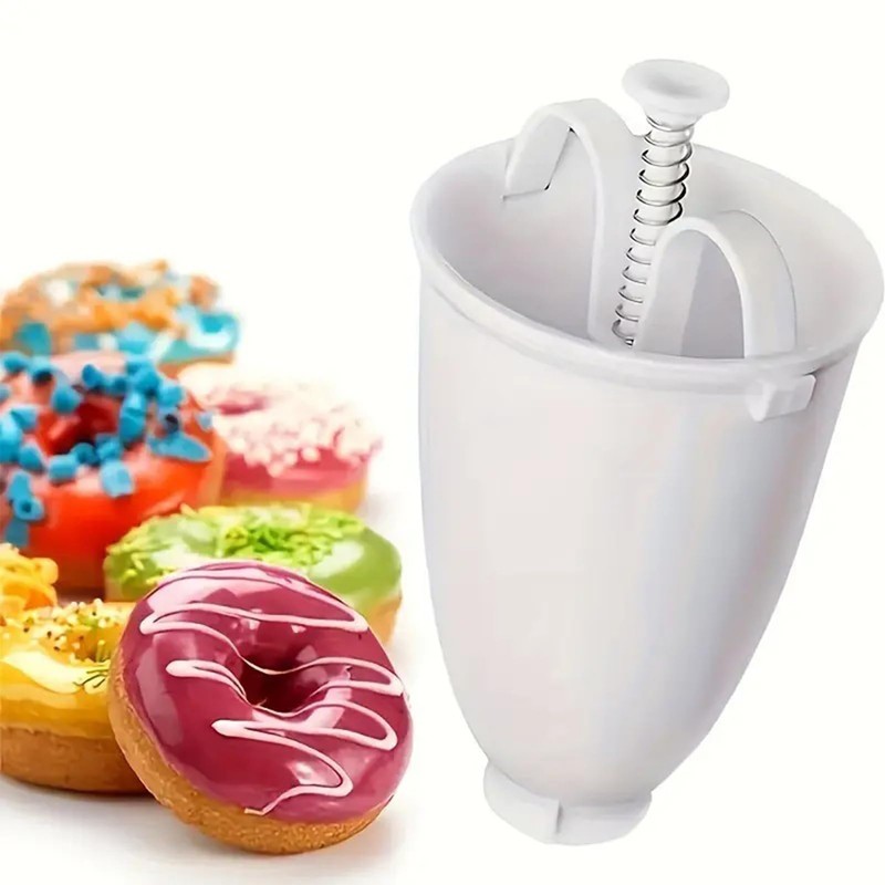 STGBCST Portable Donut Maker Donut Cutter Baking Tool Plastic Dough