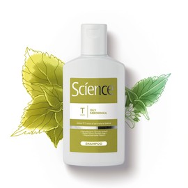 Science Hair Care Shampoo Seborrea Oleosa 200 ml - Suitable for Heavy and Oily Hair - Natural Ingredients, Pack 100% Recyclable - Made in Italy