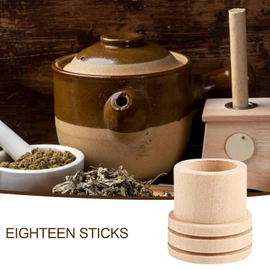 Moxa Sticks for Moxibustion,Anti-Fly Care Moxa Cones - 10 Natural Aromatherapy Odor Removal Sticks, Fly Repeller for Home, Outdoor, Yard, Garden