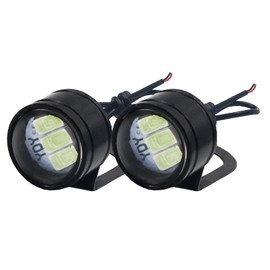 MONOSTORE Strobe Light Bicycle Bike Flashing Lamp Scooter Motorcycle Auto Parts Universal Flashing White 2pcs