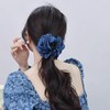 3 PCS Blooming Rose Flower Hair Clips Claws for Women,