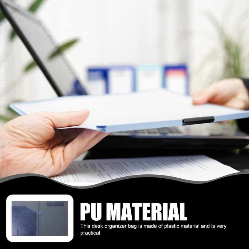 Operitacx Business Portfolio Organizer Leather Interview/Letter Size Document Women Men