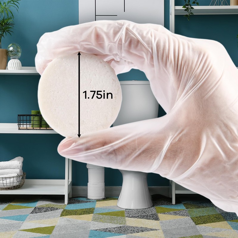 NuValu Toilet Bowl Cleaner White (2 Pack/4 Tablets)