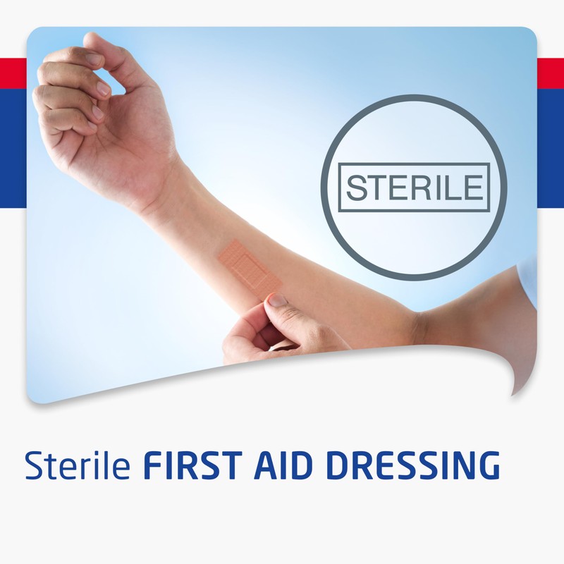 Leukoplast Classic Fabric Plasters, 6.3x2.2cm (Pack of 100)