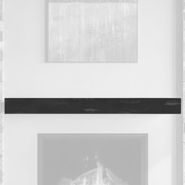 MANTELSDIRECT - Dakota Pine Wood Floating Shelf, Box-Constructed Wood Shelf with 9" Depth, Sable Floating Mantel Shelf, Sturdy 72 x 3-Inch Wood Floating Shelf