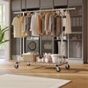 Raybee Heavy Duty Clothes Rack, Clothing Racks for Hanging Heavy