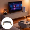 DUZEPA Desktop Speaker Stands with Wood Feet Display Support Holder
