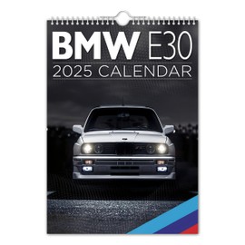 The Calendar King // Beemer e30-2025 Wall Calendar (Full Colour, A4 Size)