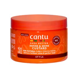 Cantu Shea Butter for Natural Hair Curling Custard, 12 Ounce
