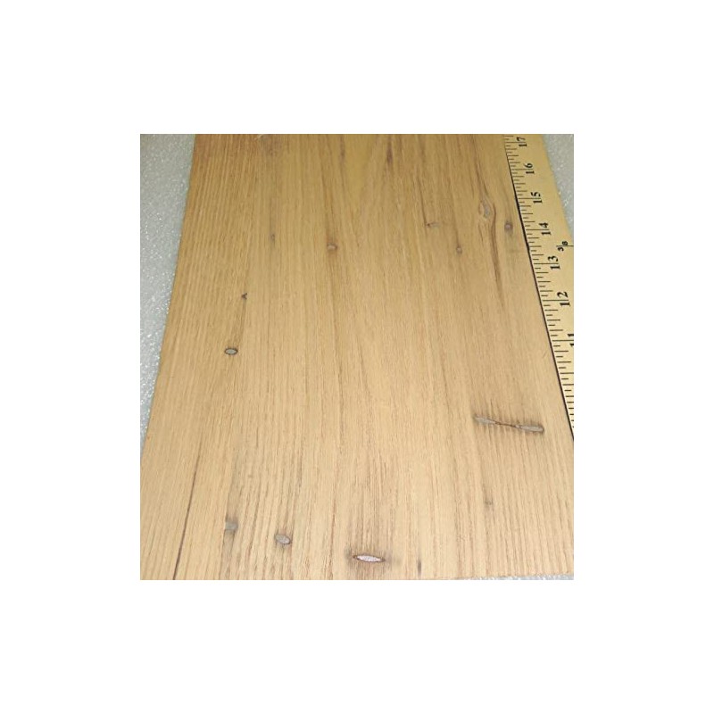 Chestnut Wormy Wood Veneer 8" x 11" with Paper Backer