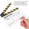 30x25CM Acrylic Clapperboard Director Movie Film BuiltIn Magnet Photography Action