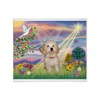 CafePress Cloud Angel/Havanese Pup Throw Blanket Super Soft Fleece Plush