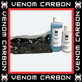 Venom Carbon 1/4 lb...... 1/4" Chopped Carbon Resin Kit