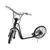Deck Scooter Toys 13x16.5cm/5.1x6.5in Vivid DIY Alloy Material Black Miniature