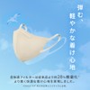 【風邪予防 マスク 不織布 DAILY FIT MASK Filter+ 5枚 ペールベージュ×ボルドー【ふつう 旧:小さめ