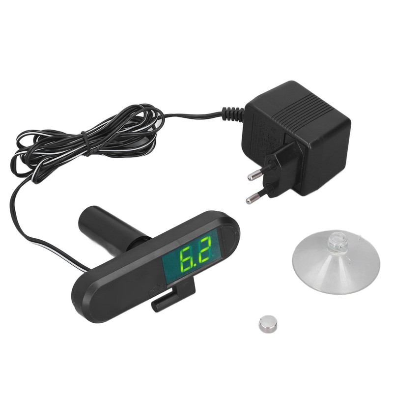 PH‑025W Aquarium PH Monitor with Suction Cup PH Meter Water
