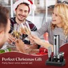 HomeHacks Electric Wine Opener, Automatic Wine Opener with Foil Cutter,