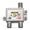 DX Antenna Splitter [2K 4K 8K Compatible] 2 Splitter, 1