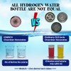 IONRICH HYDROGEN WATER Bottle |SPE-PEM Technology| Platinum ct. Plates |