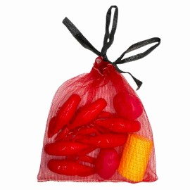 Lil' Bit Boiling Co. Kids Louisiana Crawfish & Fixins Toy Food Kitchen Set fo...