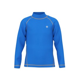 HDTIYUYP Boys Long-Sleeve Rash Guard - Kids UV Protection Surfing Tshirt Children Quickdrying Beach Swim Tee Youth Breathable Water Sports Top Royal 5/6y