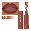 Labial Mate Duradero Dunuf 1 Pieza Tono Mate Puntiagudo