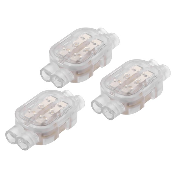 YAODHAOD Connection Terminals, Waterproof Quick Connector, 3 Pieces, IP68, 0.5
