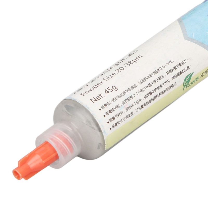 Tin Solder Paste Sn96.5 Ag3 Cu0.5 High Temperature Strong Adhesion