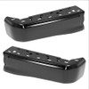 Rear Bumper End Caps Cover Face Bar with Sensor Hole