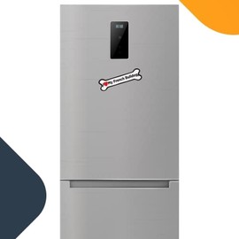 Magnet Me Up I Love My French Bulldog Bone Magnet Decal, 2x7 Inches, Heavy Duty Automotive Magnet for Car Truck SUV