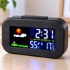 Digital Weather Station Alarm Clock for Bedside Use – Color