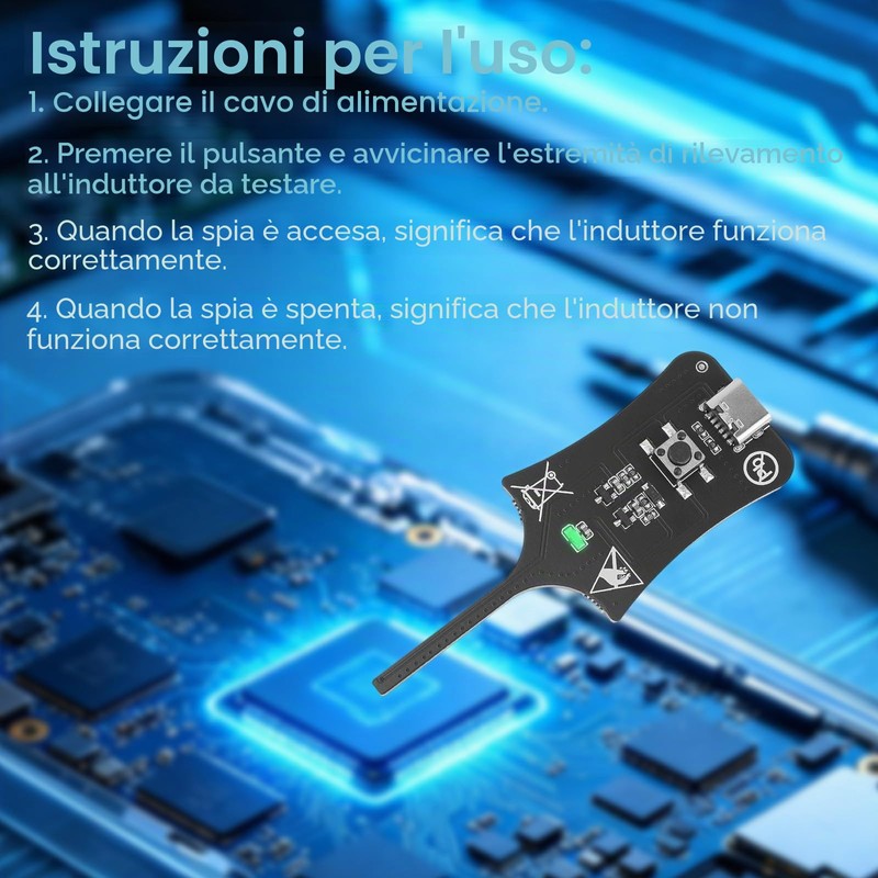 BTFO 2pz Tester di Induttanza, Tester di Induttanza Bobine Schede
