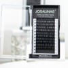 JOSALINAS Eyelash Extension 0.07MM Thickness C Curl 8-15MM Mix Black