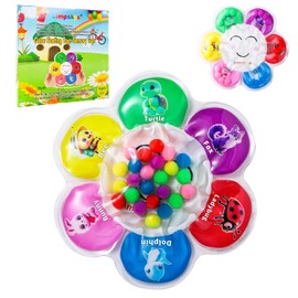 Limpskys Sorting Toys, Color Sorting Sensory Toys, Sensory Toys for Toddlers, Autism Toys for Toddlers 3-4, Quiet Fidget Toys,Color Matching Game (Multicolor-Animal)