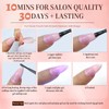 Lifextol 150PC French Tip Press on Nails Long Fake Nails