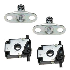 Fraylis - Kit de bloqueo para capó frontal compatible con 323Ci 323i 328Ci 328i 325C 330Ci 325i 325xi 330i 330xi 525i 530i 528i 530i 540i M3 M5 X5 5123820200 859 51238229807