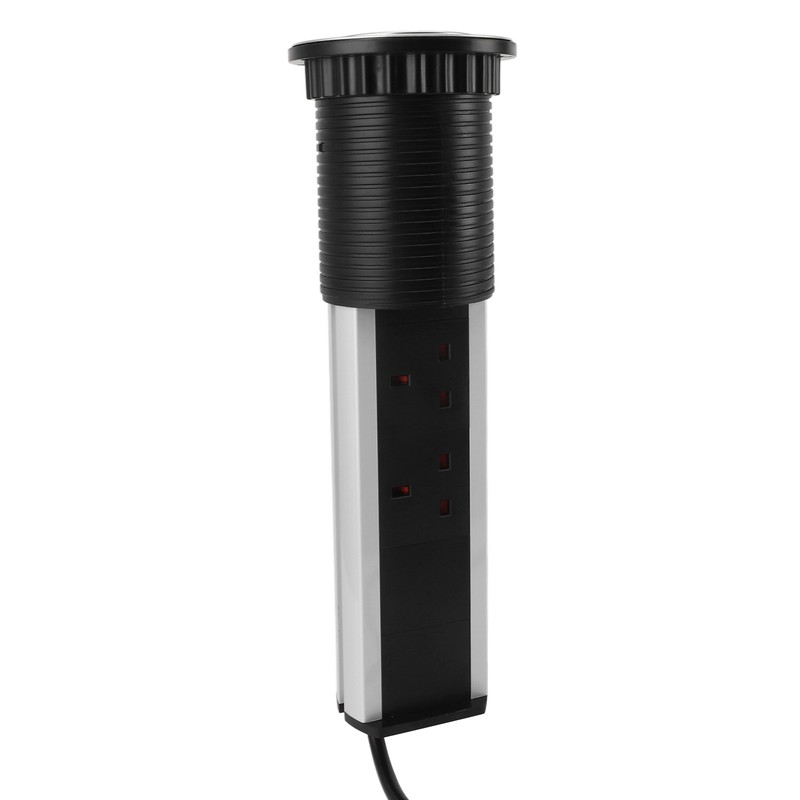 Pop Up Outlet Socket Recessed Retractable Power Strip Charging Station