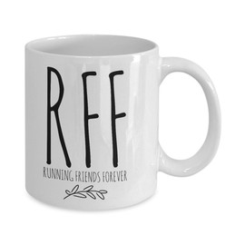 MIPOMALL Running Gifts for Runners Best Friends Men Women - Running Friends Forever Mugs Cup - MG0021