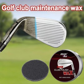 Greedy tree Premium Golf Club Polish & Metal Cleaner Paste - Deep Shine, Scratch Removal, Protection for Irons, Woods, Putters & Accessories | Safe for All Finishes