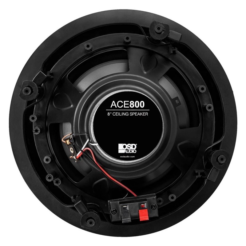 OSD 8" Trimless In-Ceiling 2-Way Speaker Pair with Thin Bezel