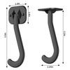 Dobango Folding Banana Hanger Hook Black 1 Pack, Self Adhesive
